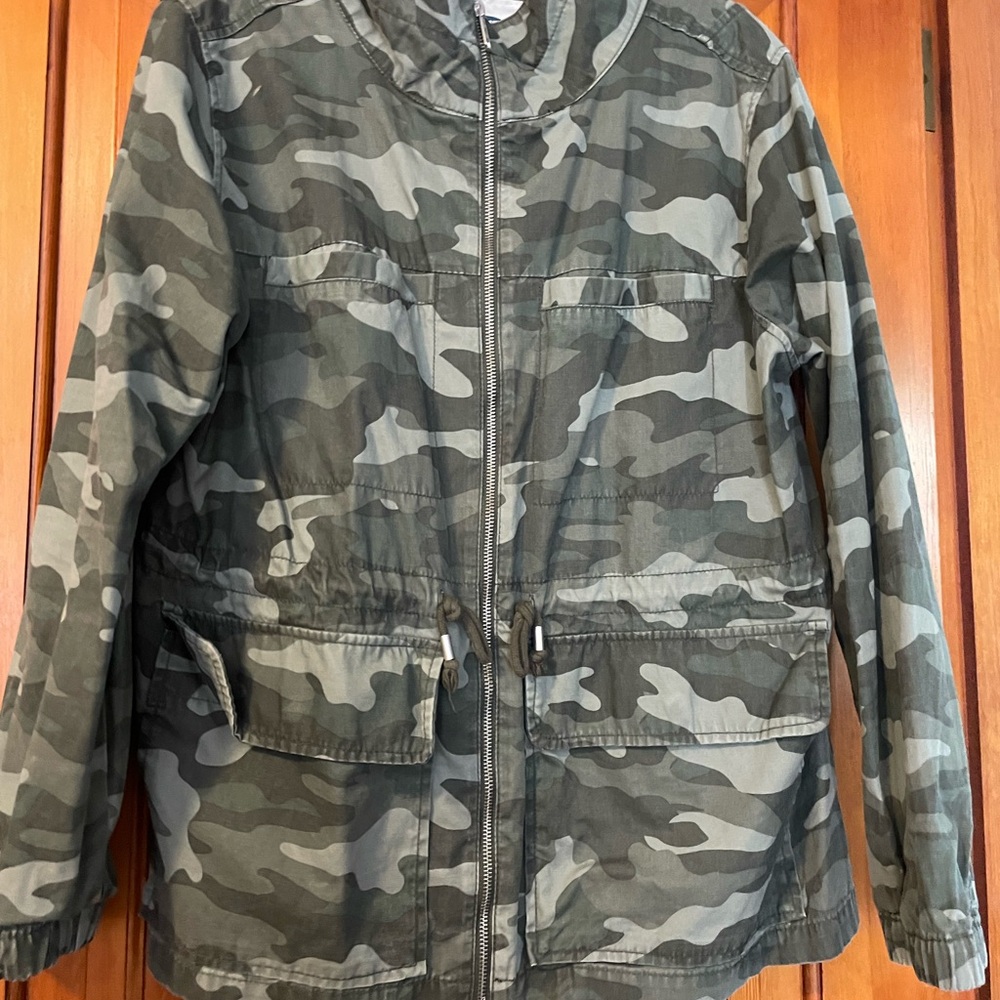 Old Navy Camouflage Utility Jacket